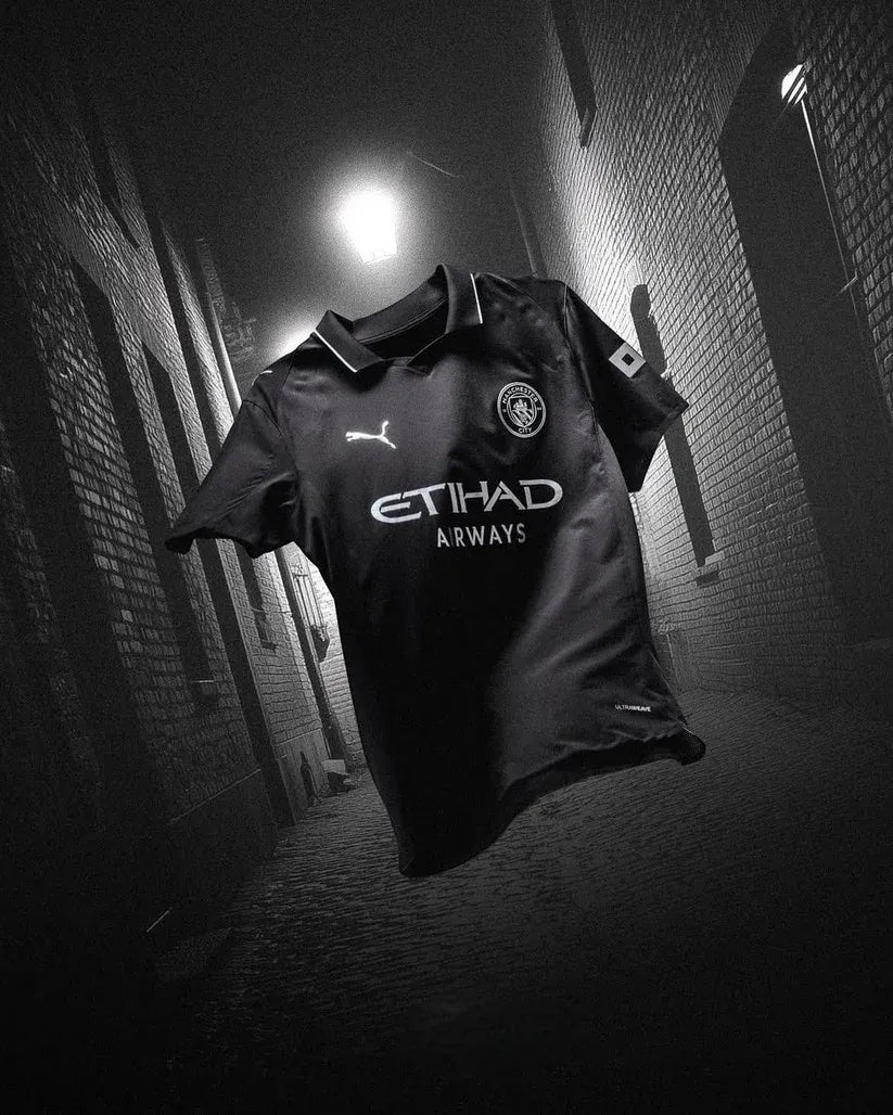 Manchester City Away Match Jersey Player Version 202526 Football Jersey