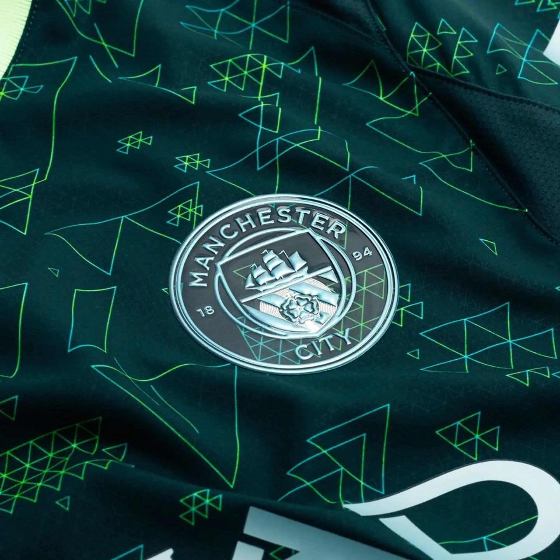 Manchester City EA Sports Fourth Jersey 202526 Football Jersey
