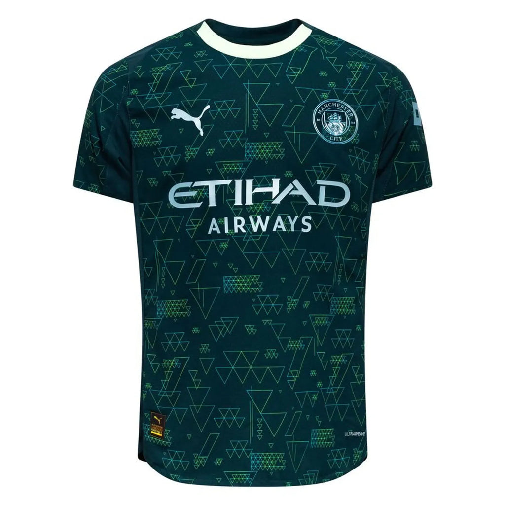 Manchester City EA Sports Fourth Jersey 202526 Football Jersey