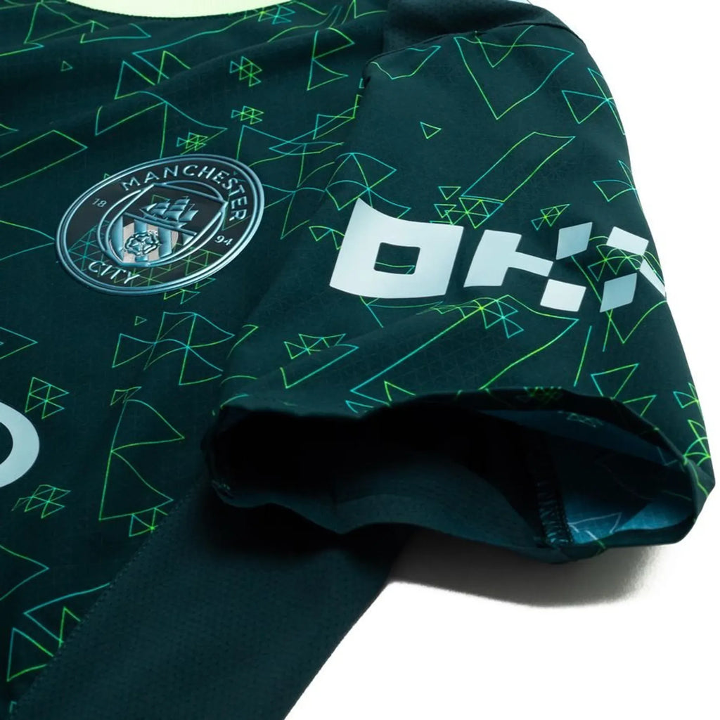 Manchester City EA Sports Fourth Jersey 202526 Football Jersey