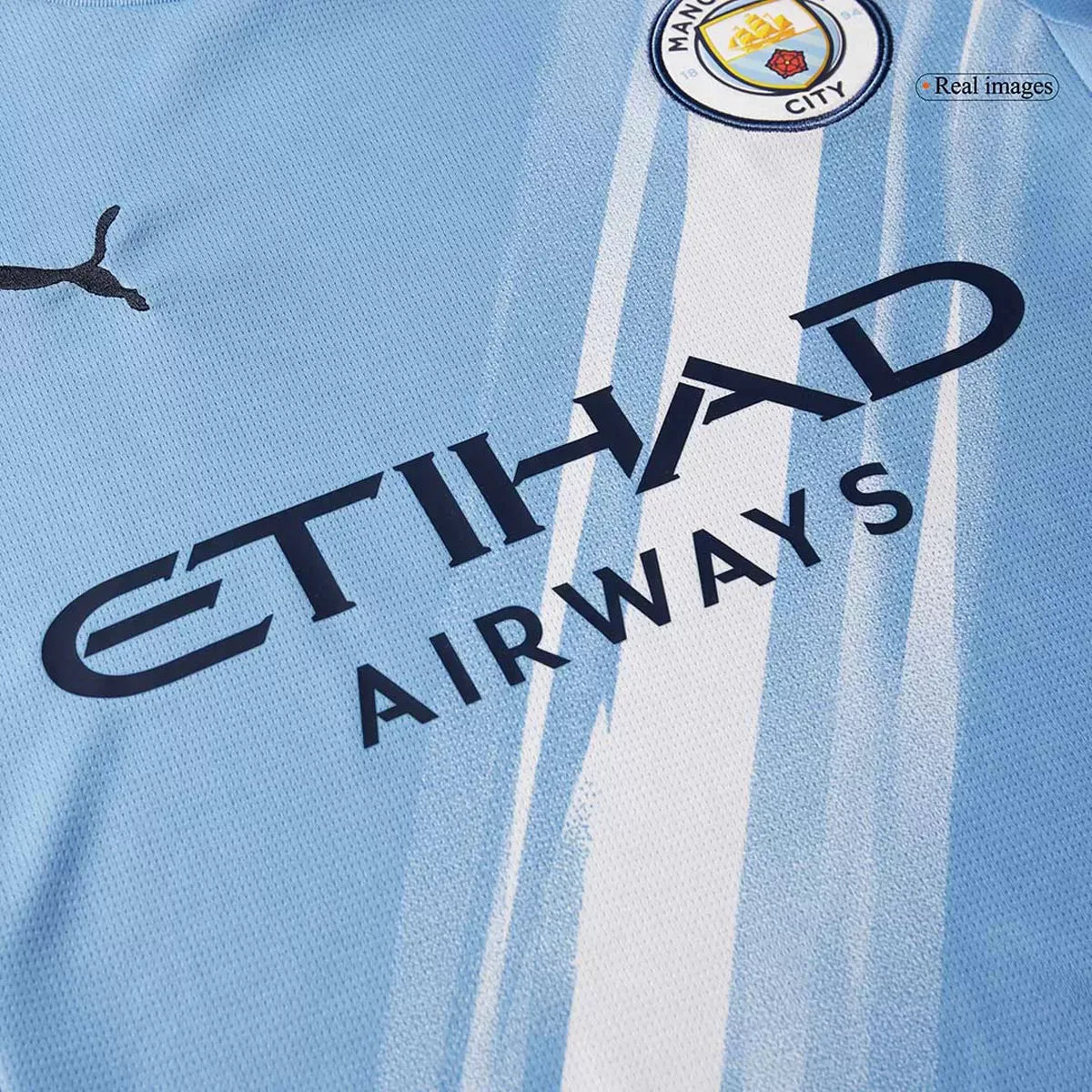 Manchester City Home Jersey Kit 202526 Football Jersey