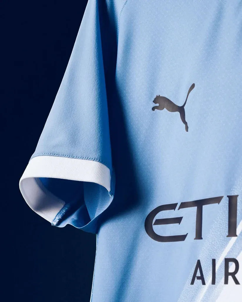 Manchester City Home Match Jersey Player Version 202526 Football Jersey