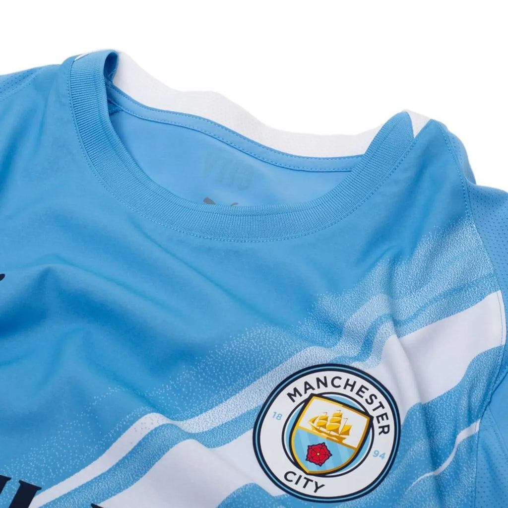 Manchester City Home Match Jersey Player Version 202526 Football Jersey