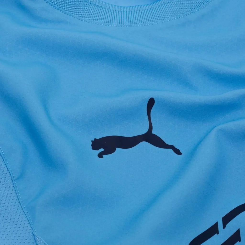 Manchester City Home Match Jersey Player Version 202526 Football Jersey