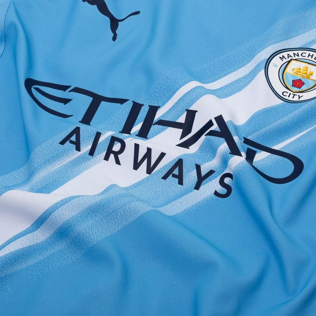 Manchester City Home Match Jersey Player Version 202526 Football Jersey