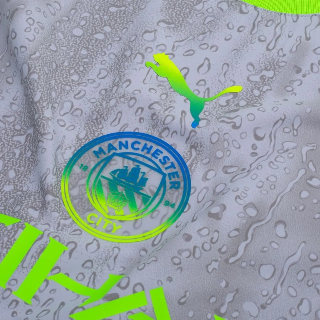 Manchester City Third Match Jersey Player Version 202526 Football Jersey