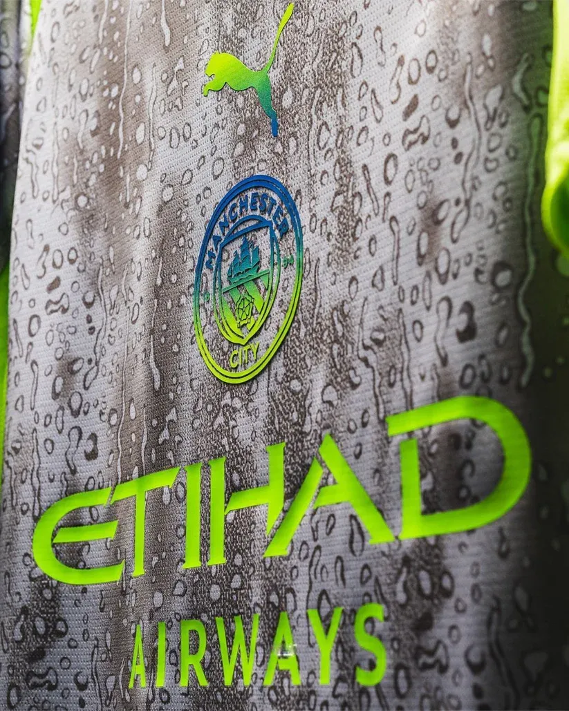 Manchester City Third Match Jersey Player Version 202526 Football Jersey