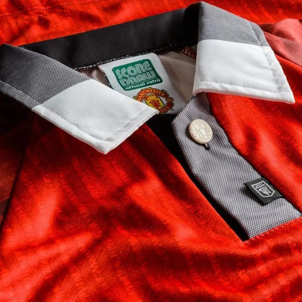 manchester united 1996-97 Home Football Jersey