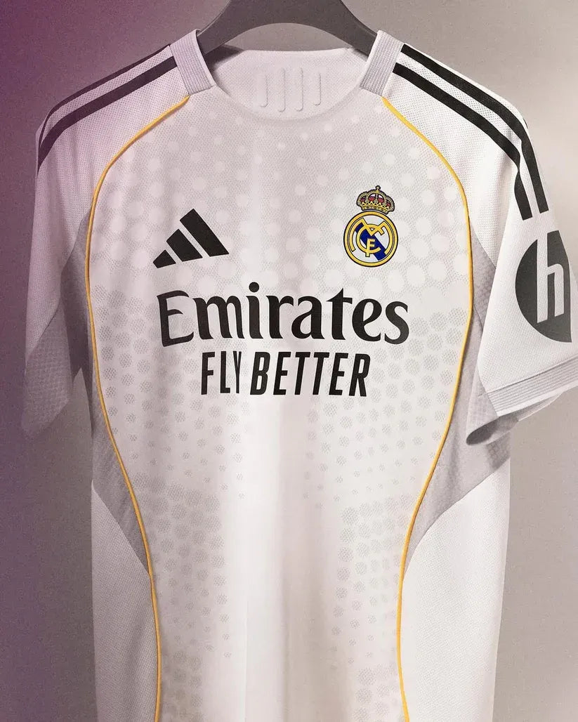 Real Madrid Home Match Jersey Player Version 202526 Football Jersey