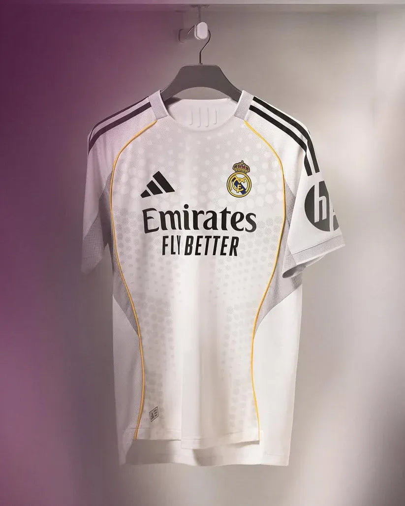 Real Madrid Home Match Jersey Player Version 202526 Football Jersey