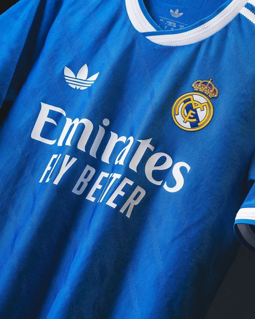 Real Madrid Third Match Jersey Player Version 202526 Football Jersey