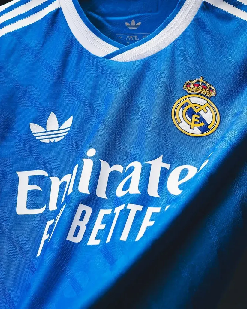 Real Madrid Third Match Jersey Player Version 202526 Football Jersey