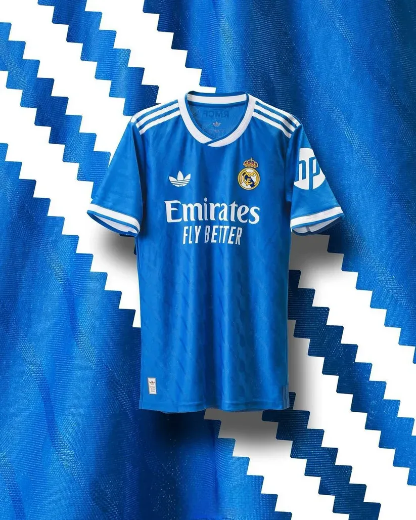 Real Madrid Third Match Jersey Player Version 202526 Football Jersey