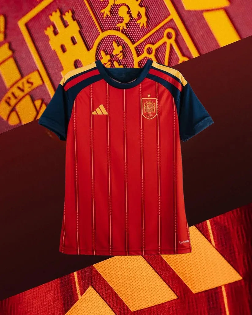 Spain Home Match Jersey Player Version World Cup 2026 Football Jersey